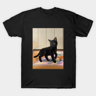 Kitty On The Rug T-Shirt